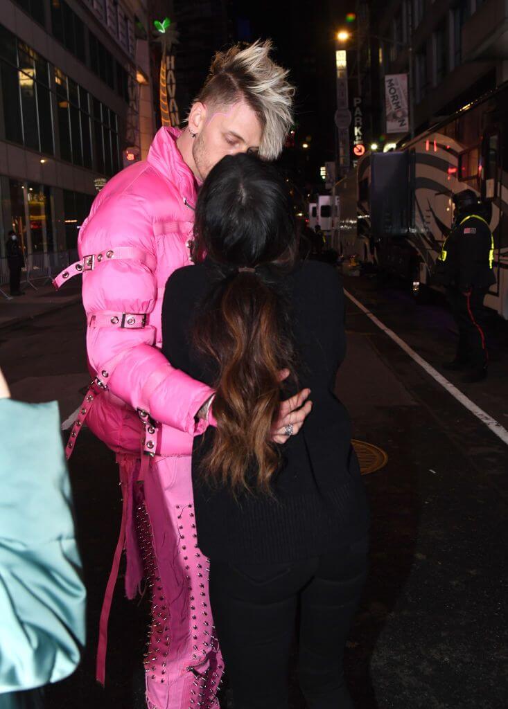 Machine Gun Kelly And Megan Fox Shared A New Year’s Eve Kiss In NYC